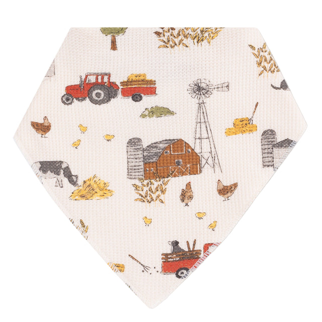 Bandana Bib - Hay Farmer - HoneyBug 