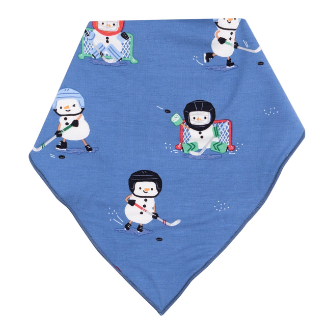 Bandana Bib - Snow Folks Ice Hockey - HoneyBug 