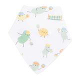 Pickles Playing Pickleball - Bandana Bib