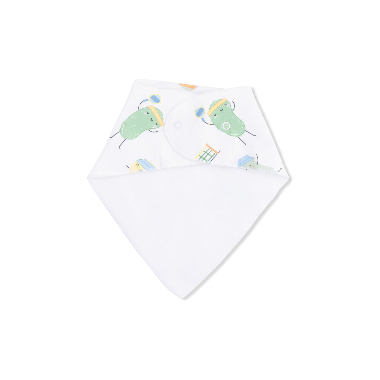 Pickles Playing Pickleball - Bandana Bib