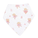 Teddy Bear Ballerina - Bandana Bib