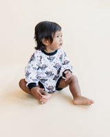 Bubble Romper | Bolt Cowboy - HoneyBug 