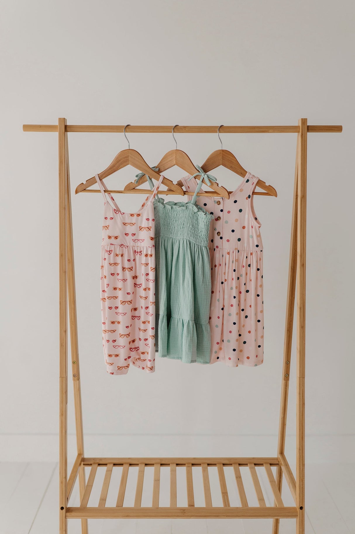 Girl's Tie-Back Romper - HoneyBug 