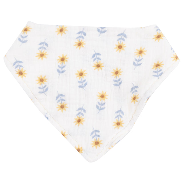 Bandana Bib - Western Sunflower - HoneyBug 