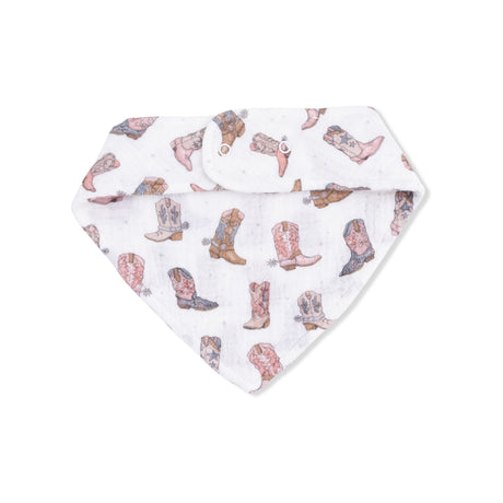 Cowgirl Boots - Bandana Bib
