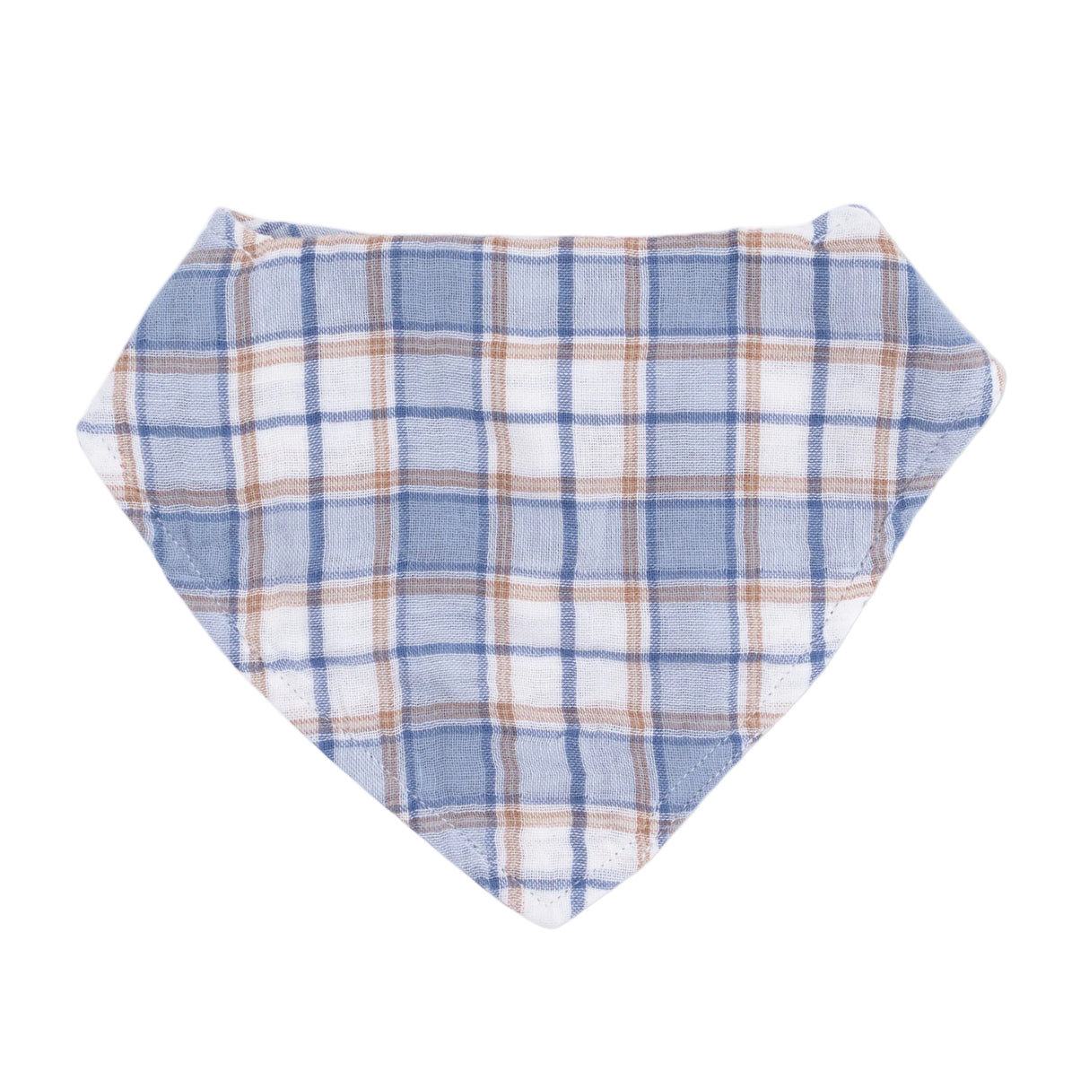 Western Boot Plaid - Bandana Bib