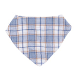 Western Boot Plaid - Bandana Bib