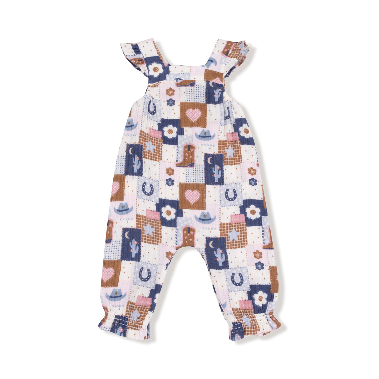 Smocked Overall Set - HoneyBug 