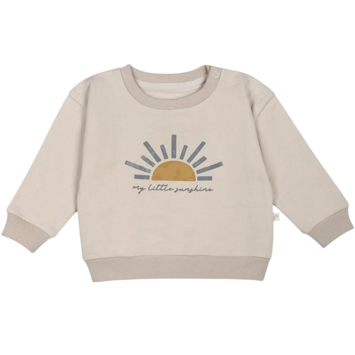 Organic Fleece Sweatshirt - My Little Sunshine - HoneyBug 
