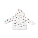 Zip Hoodie and Jogger Set - HoneyBug 