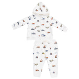 Zip Hoodie and Jogger Set - HoneyBug 