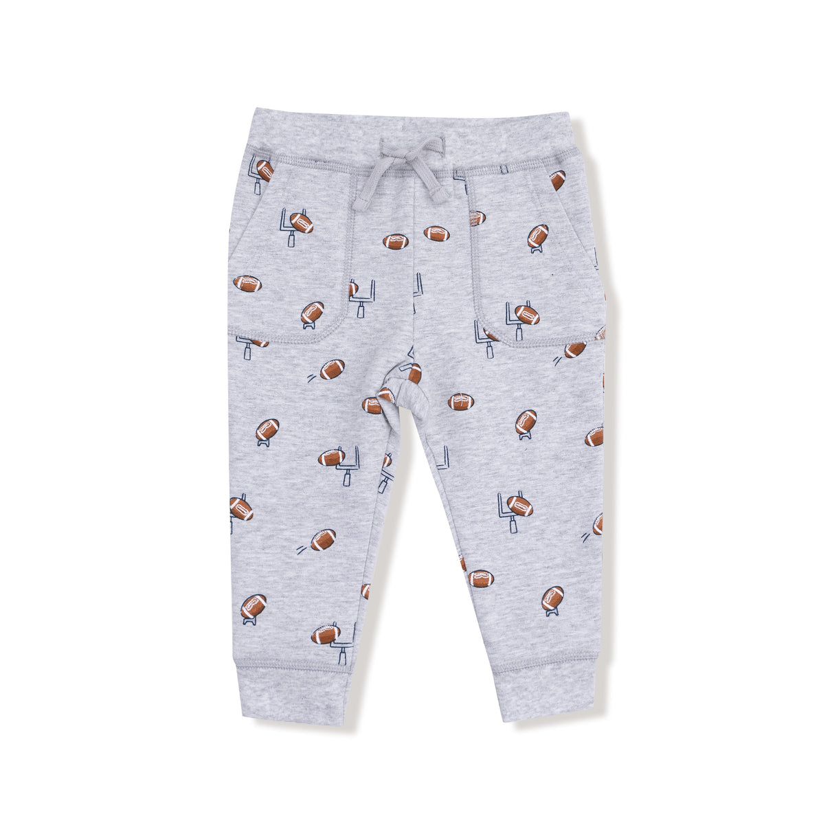 Zip Hoodie and Jogger Set - Football Field Goal - HoneyBug 