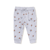 Zip Hoodie and Jogger Set - Football Field Goal - HoneyBug 