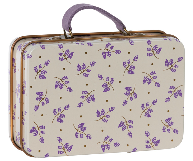 Suitcase - Small - Madelaine Lavender - HoneyBug 