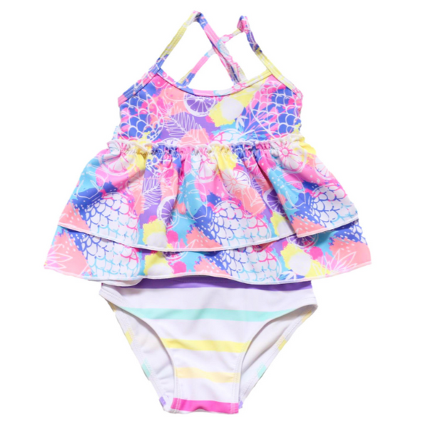 Coral Cottage Two Piece Swimsuit - HoneyBug 