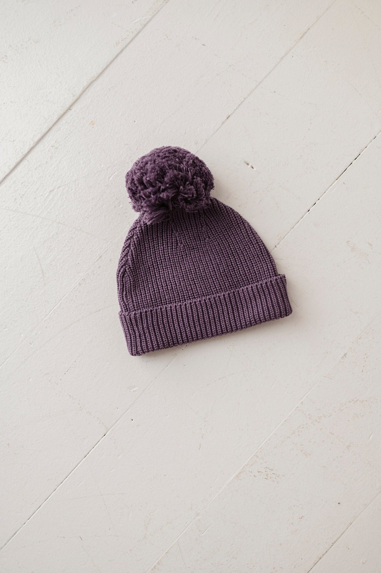 Knit Pom Hat - HoneyBug 