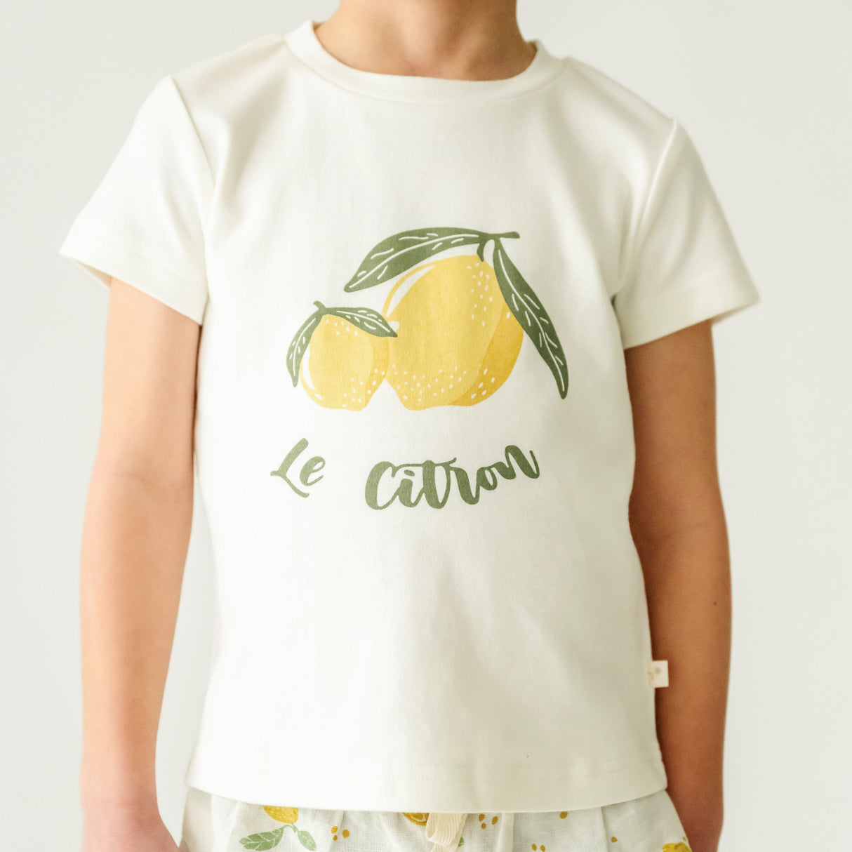 Organic Kids T-Shirts - Le Citron - HoneyBug 