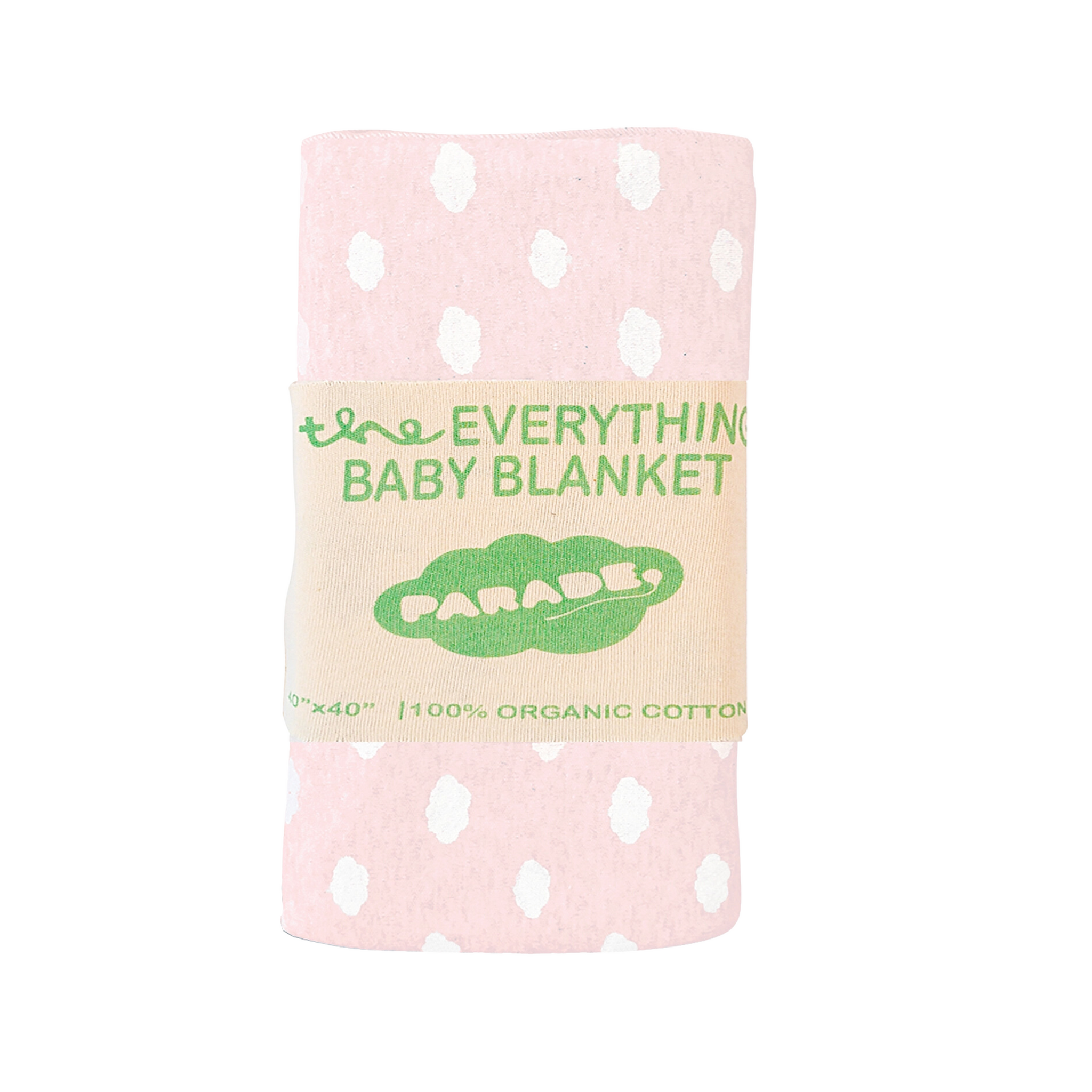 Everything Blanket - Clouds Pink - HoneyBug 