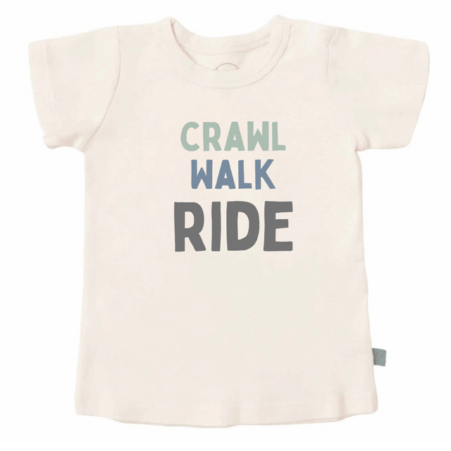 graphic tee | crawl walk ride - HoneyBug 