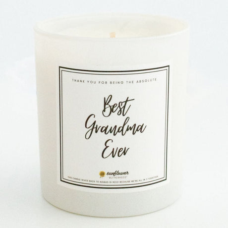 Best Grandma Ever Candle - HoneyBug 