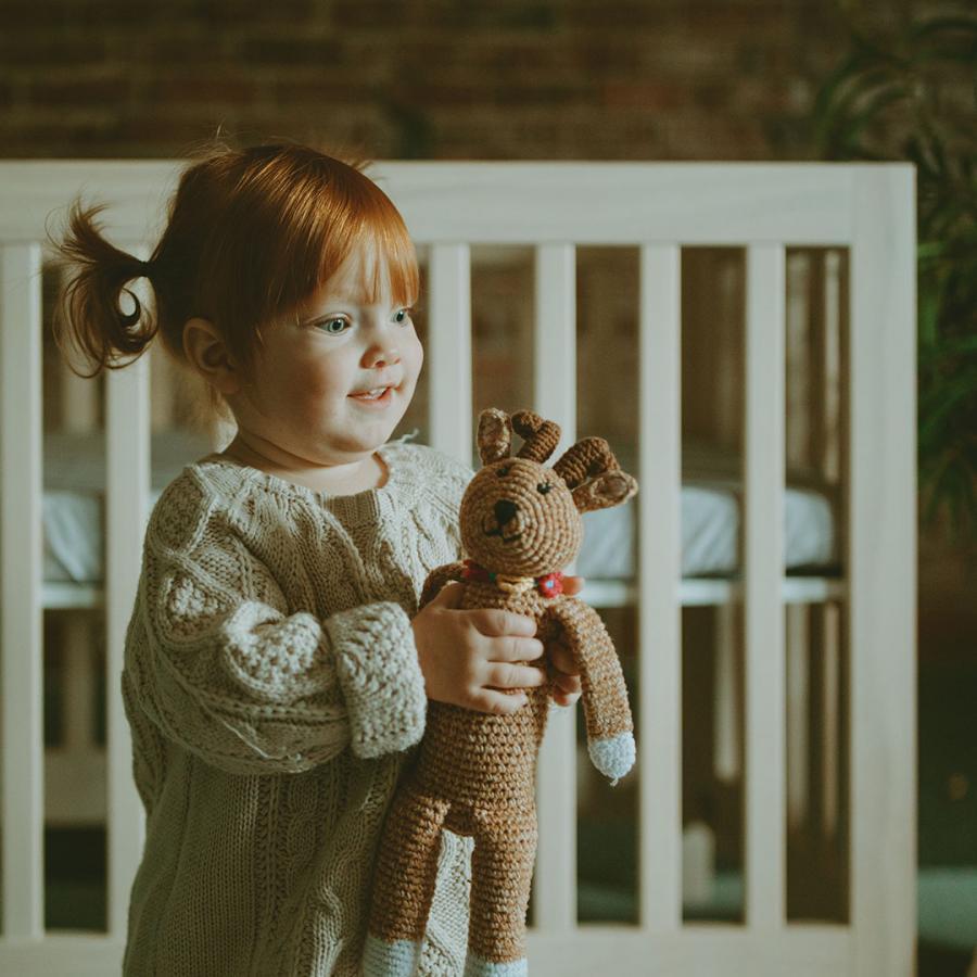 Woodland Deer Rattle - HoneyBug 