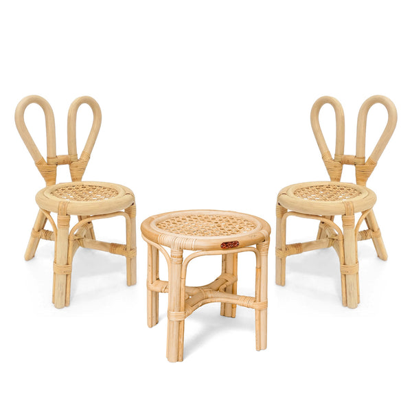 Poppie Mini Table & Chairs Set - HoneyBug 