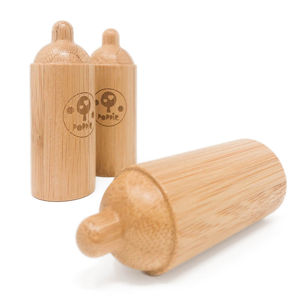 Poppie Bamboo Doll Baby Bottle - HoneyBug 