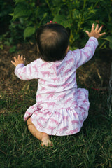Pink Cheetah Swing Dress - HoneyBug 