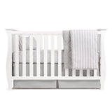 Crib Sheet - Grey Bamboo - HoneyBug 