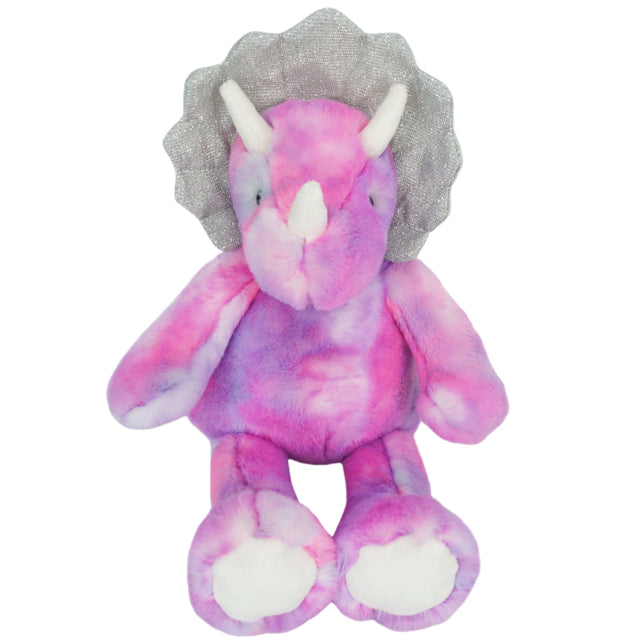 Zoe Tie Dye Dino Plush Toy - HoneyBug 
