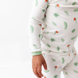 Bird of Paradise Pajama Set - HoneyBug 