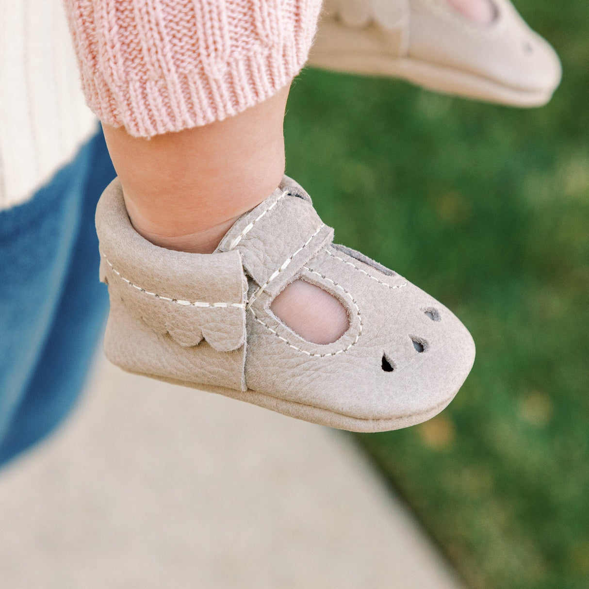 Newborn Salt Flats Mary Jane Baby Shoe - HoneyBug 