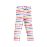 Rainbow Stripe Leggings - HoneyBug 