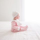 Pink Gingham Zip Footie - HoneyBug 