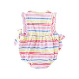 Rainbow Stripe Side Tie Bubble - HoneyBug 