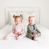 Green Fox 2-Piece Pajama - HoneyBug 