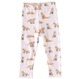 Pink Fox Legging - HoneyBug 