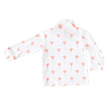White Heart Balloon Turtleneck - HoneyBug 
