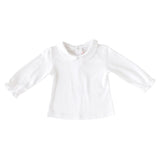 White Peter Pan Top - HoneyBug 