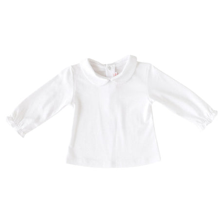 White Peter Pan Top - HoneyBug 