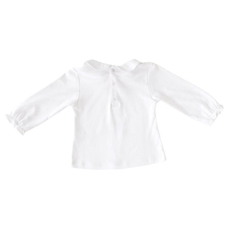 White Peter Pan Top - HoneyBug 