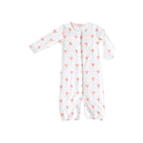 White Heart Balloon Converter Gown - HoneyBug 