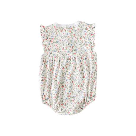 Pink Madison Smocked Bubble - HoneyBug 