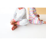 Pink Arabella 2-Piece Pajama - HoneyBug 