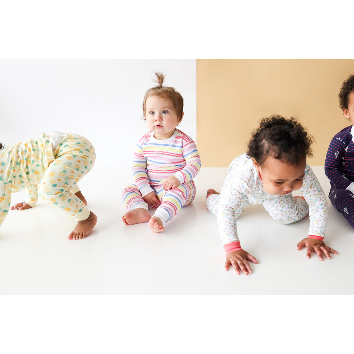 Pink Arabella 2-Piece Pajama - HoneyBug 