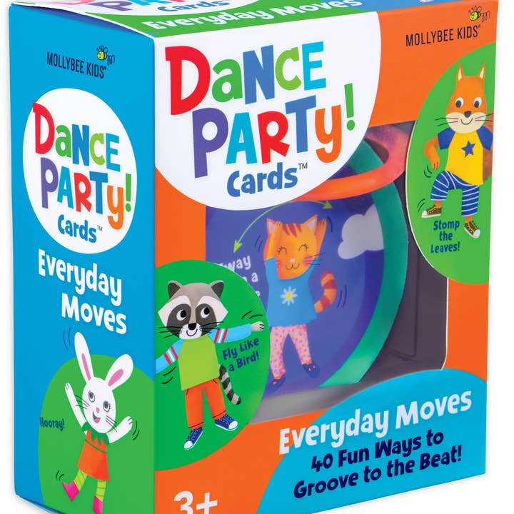 Dance Party Cards - Everyday Moves - HoneyBug 
