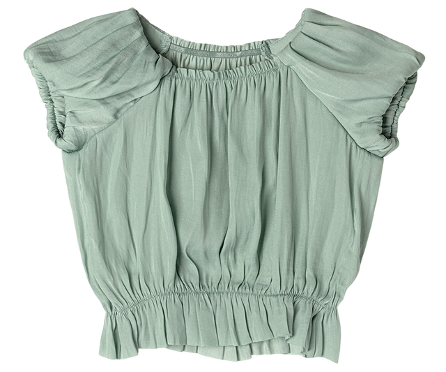 Princess Blouse - Mint - HoneyBug 