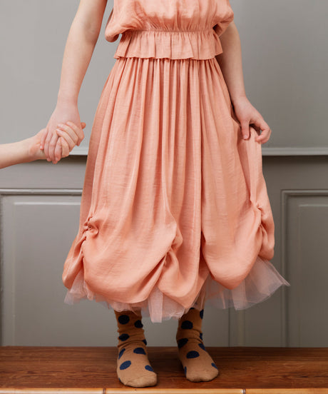 Princess Tulle Skirt - Melon - HoneyBug 