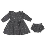 Organic Ruffle Dress - Tribe - HoneyBug 