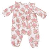 Ruffle Sleeve Romper - HoneyBug 